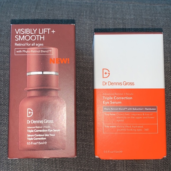 Dr. Dennis Gross Other - 🎉HP! Dr Gross NEW Retinol Ferulic Acid Advanced Triple Correction Eye Serum